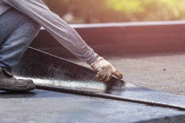 Professional Exterior Waterproofing technician working in Jobstown, NJ